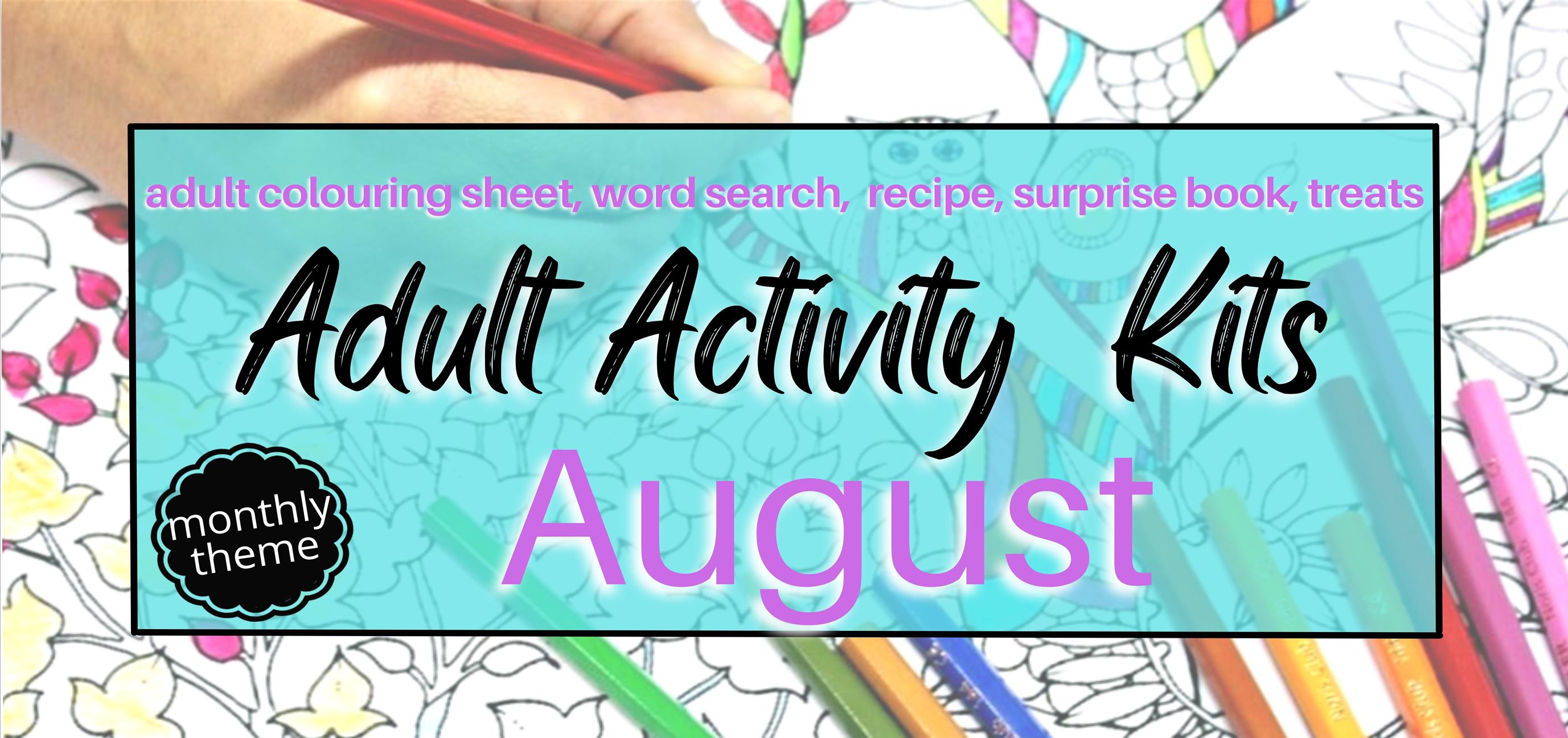 Adult Activity Kits - August